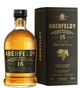 Whisky Aberfeldy 15 yo Bolgheri Red Wine Cask 0,7L / 46%