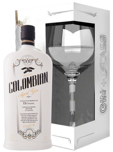 Gin Dictador Colombian Ortodoxy z kieliszkiem 0,7L 43_.png