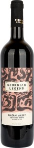 Wino Alazani red Georgian Legend 0,75L / 11,5%