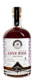Likier Jakob Haberfeld Różany Love Rose 0,5L / 35%