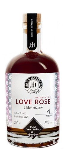 Jakob Haberfeld Love Rose Likier Różany