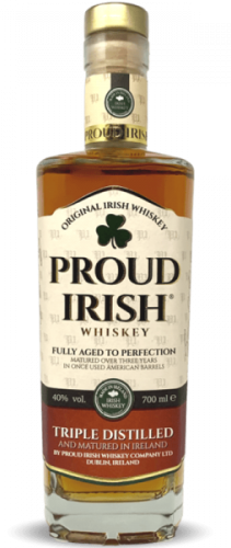Proud Irish blended whiskey