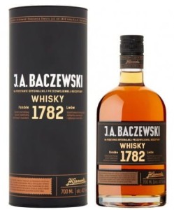 WHISKY J.A. BACZEWSKI W TUBIE 0,7L / 43%