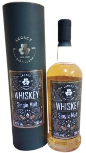WHISKEY LEGACY 6 YO SINGLE MALT W TUBIE 0,7L / 43%