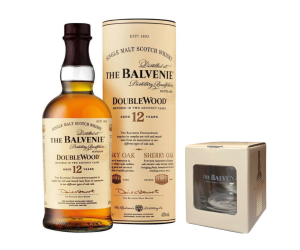 Whisky Balvenie 12 yo Doublewood 0,7L / 40% + szklanka w opakowaniu