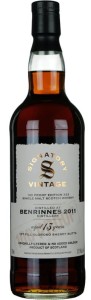 Whisky Signatory Benrinnes 13 yo 2011 100Proof #33 0,7L / 57,1%