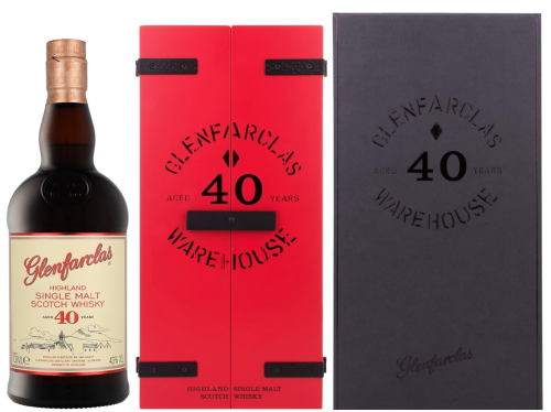 Glenfarclas 40 yo Warehouse w skrzynce