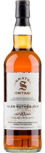 Signatory Glenrothes 2014 10 yo 100Proof