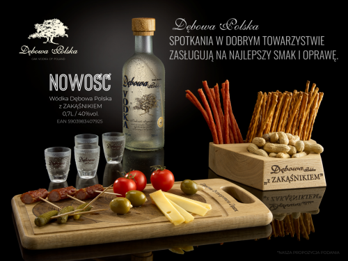 Wódka Dębowa Polska Zakąśnik