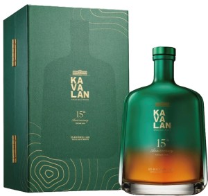 Whisky Kavalan 15th Anniversary 2009 Ex-Bourbon 0,7L / 50%
