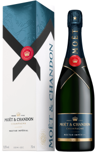 Szampan Moet & Chandon Nectar Imperial Demi Sec w kartoniku 0,75L / 12%