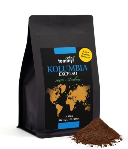 Kawa Tommy Cafe Kolumbia Excelso 250g mielona