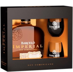 Rum Barcelo Imperial ze szklankami 0,7L / 38%