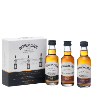 Whisky Bowmore zestaw miniaturek 3x 0,05L / 40% 