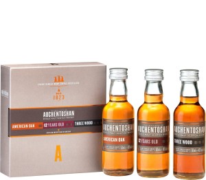 Whisky Auchentoshan zestaw miniaturek 3x 0,05L / 40%