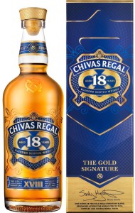 Whisky Chivas Regal 18 yo 0,7L / 40%