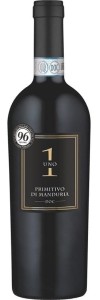 Wino Uno Primitivo di Manduria  0,75L / 14%