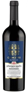 Wino Saperavi Gamziri medium sweet 0,75L / 12%