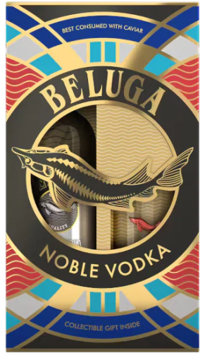 Beluga Noble 0,7L ze szklanką