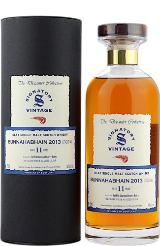 Signatory Bunnahabhain 2013 Staoisha 11 yo