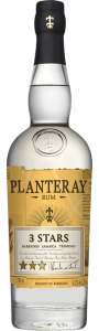 Rum Planteray Blanco 3 Stars 0,7L / 41,2% 