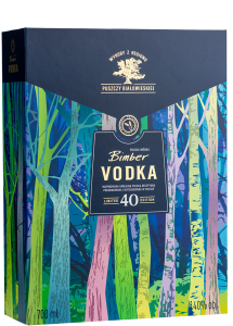 Wódka Bimber Wheat 40 Limited edition 2024 - z 2 kieliszkami 0,7L / 40%