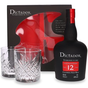 Rum Dictador 12 yo + 2 szklanki 0,7L / 40%