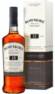 Whisky Bowmore 15 yo Golden & Elegant 1L / 43%