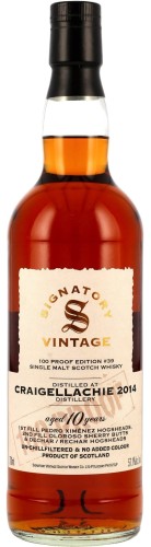 Signatory Craigellachie 2014 10 yo 100Proof #39