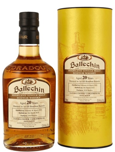 Ballechin 20 yo 2004 Bourbon Cask Strength