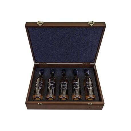 Koniak Lheraud tasting set Cognac 5 x 0,2L.jpg