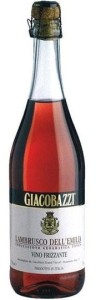 Wino musujące Lambrusco rosato Giacobazzi 0,75L / 7,5%