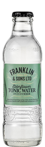 Franklin & Sons Elderflower & Cucumber Tonic Water 0,2L
