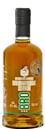 Miód Pitny Trójniak BRO z chmielem Citra 0,5L