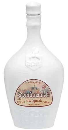 Miód Pitny Dwójniak Dominikański w kamionce 0,5L