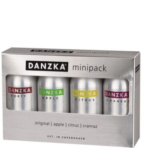 Wódka Danzka mini pack 4x 0,05L / 40%