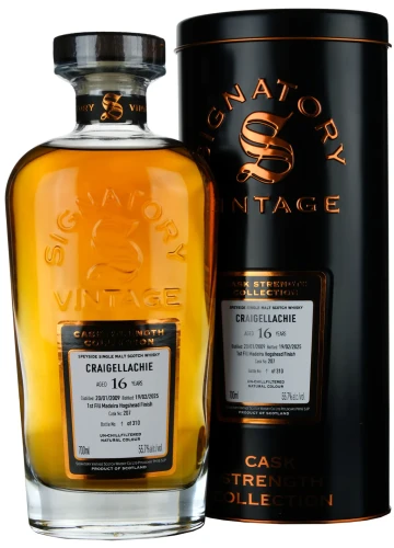 Signatory Craigellachie 2009 16 yo Cask Strength