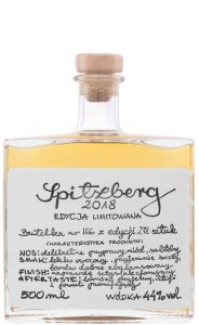Wódka Spitzberg 2018 edycja limitowana 0,5L / 44%