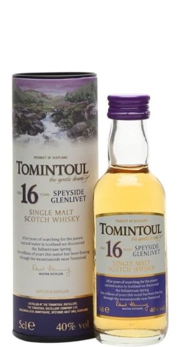 Tomintoul 16 yo 0,05L