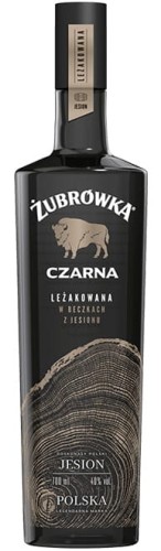 Żubrówka Czarna Leżakowana w beczkach z jesionu