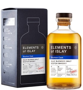 Whisky Elements of Islay Bourbon Cask 0,7L / 54,5%