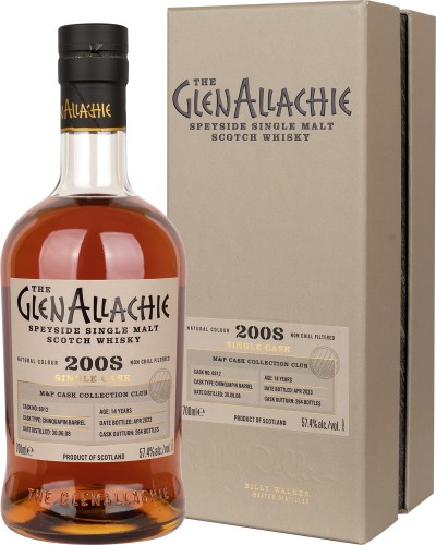 GlenAllachie 14 yo 2008 Chinquapin #6912 M&P