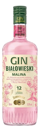 Gin Białowieski Malina Żubrówka