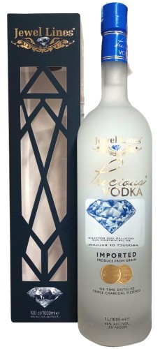 Wódka Jewel Lines Precious w kartoniku 1L