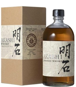 Whisky Akashi Crafted by Toji Malt & Grain 0,7L / 40%