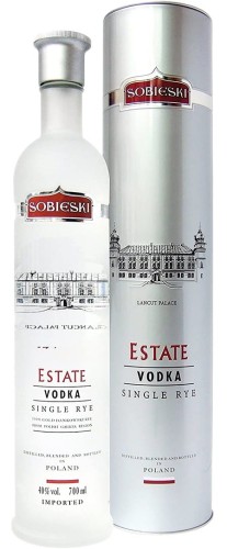 Wódka Sobieski Estate w tubie