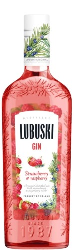 Gin Lubuski Strawberry & Raspberry