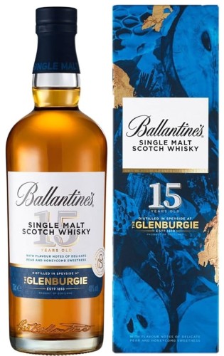 Ballantine's Glenburgie 15 yo w kartoniku