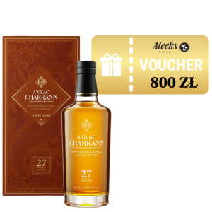 Whisky A'Glac Charran 27 yo Secret Speyside 0,7L / 49,8% + 800 zł VOUCHER do wykorzystania w Aleeks Alkohole