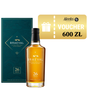 Whisky Braeval 26 yo Secret Speyside 0,7L / 53% + 600 zł VOUCHER do wykorzystania w Aleeks Alkohole